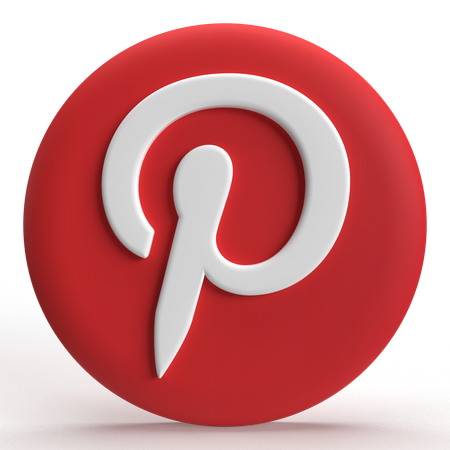 Free 핀터레스트  3D Icon