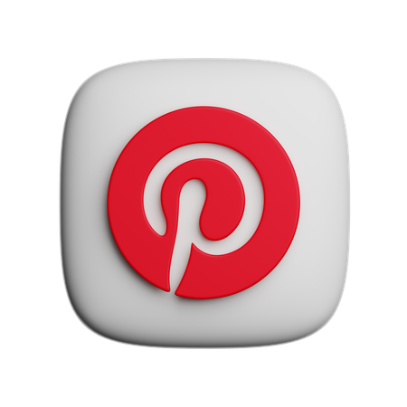 Free 핀터레스트  3D Icon