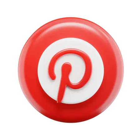 Free Pinterest  3D Icon