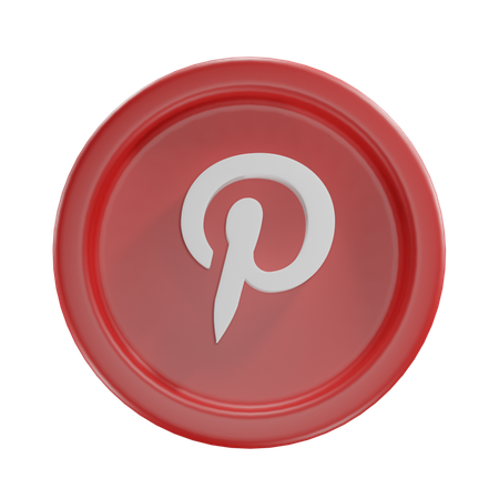 Free Pinterest  3D Icon