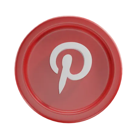 Free Pinterest  3D Icon