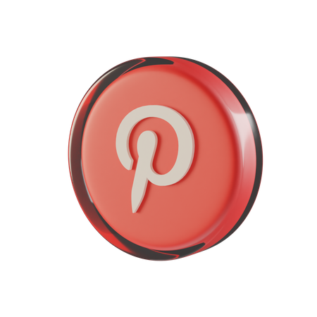 Free Pinterest  3D Icon