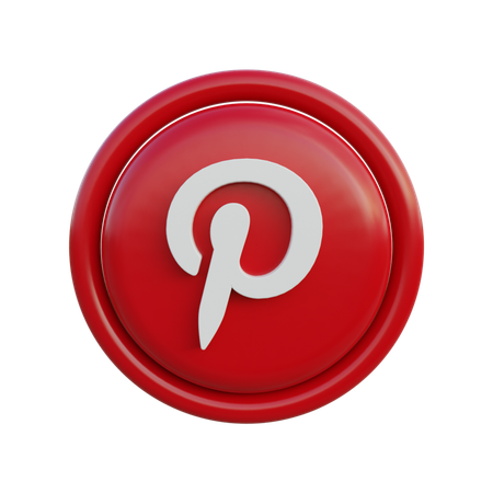 Free Pinterest  3D Icon