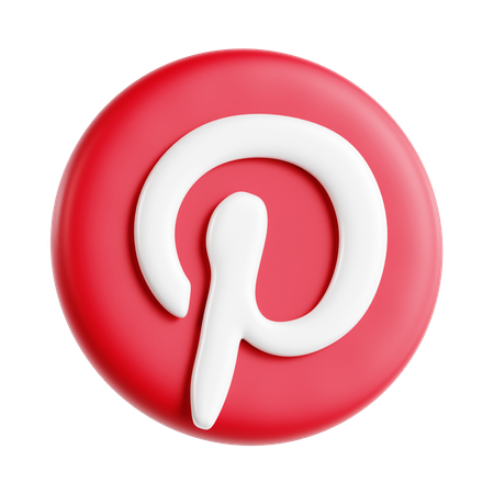 Free Pinterest  3D Icon