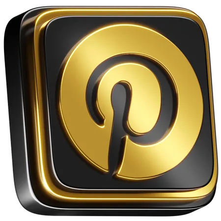 Free Pinterest  3D Icon