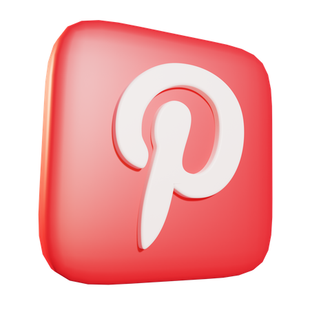 Free Pinterest  3D Icon