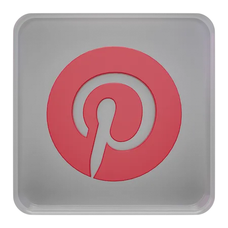 Free Pinterest  3D Icon