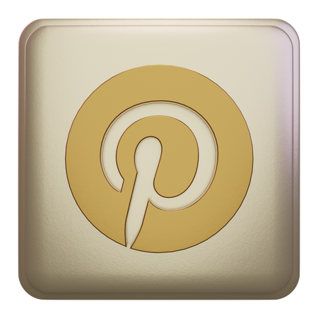 Free Pinterest  3D Icon