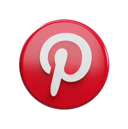 Free Pinterest  3D Icon