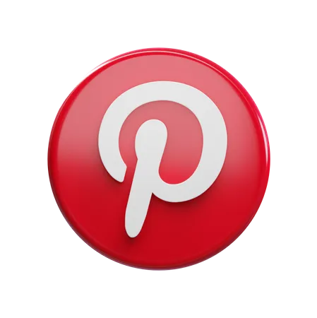 Free Pinterest  3D Icon