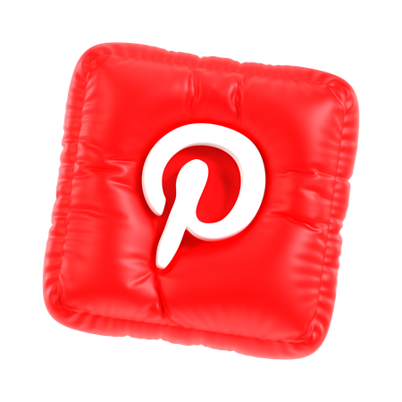 Free Pinterest  3D Icon