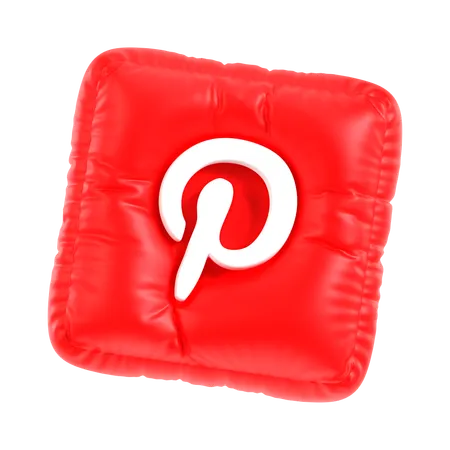 Free Pinterest  3D Icon