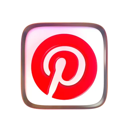 Free Pinterest  3D Icon