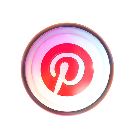 Free Pinterest  3D Icon