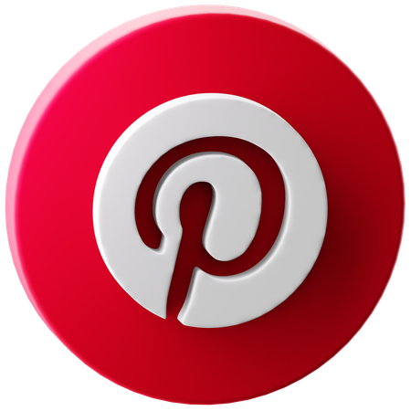 Free Pinterest  3D Icon