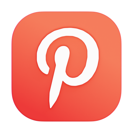 Free Pinterest  3D Icon