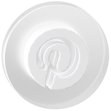 Free Pinterest  3D Icon