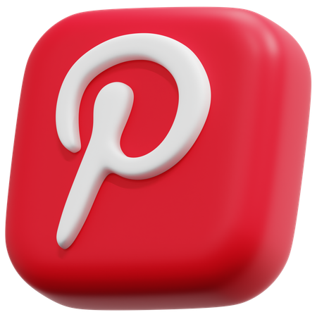 Free Pinterest  3D Icon