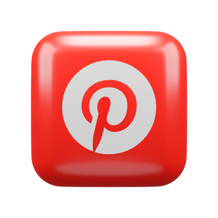 Free Pinterest  3D Icon
