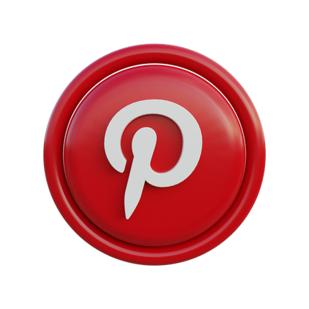 Free Pinterest  3D Icon