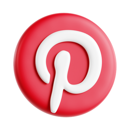Free Pinterest  3D Icon