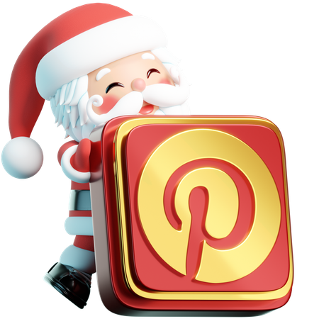 Free Pinterest  3D Icon