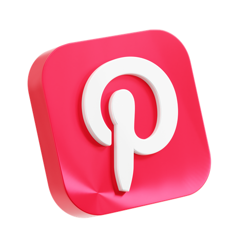 Free Pinterest  3D Icon