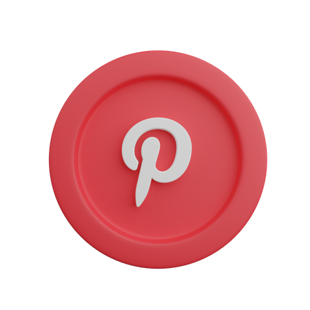 Free Pinterest  3D Icon