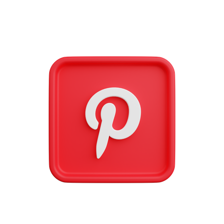 Free Pinterest  3D Icon