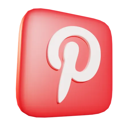 Free Pinterest  3D Icon