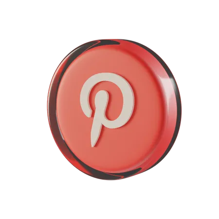 Free Pinterest 3D Icon