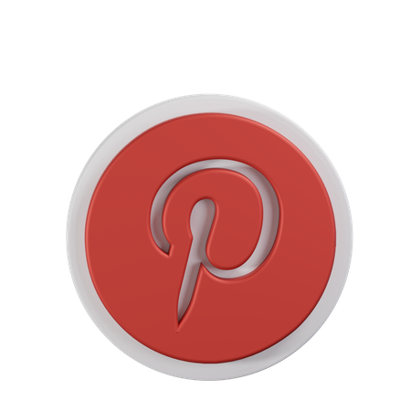 Free Logotipo do Pinterest  3D Icon
