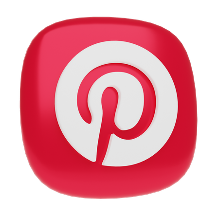 Free Pintrest  3D Icon