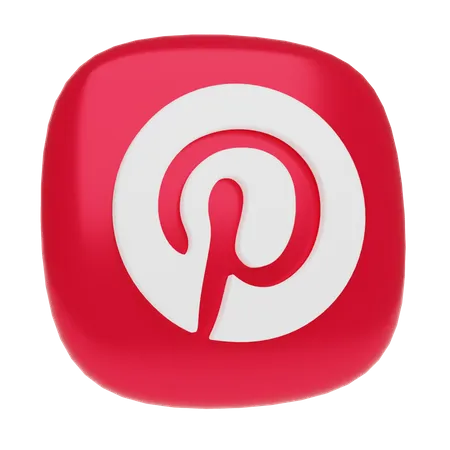 Free Pintrest  3D Icon