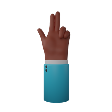 Free Pistolet à doigt  3D Icon