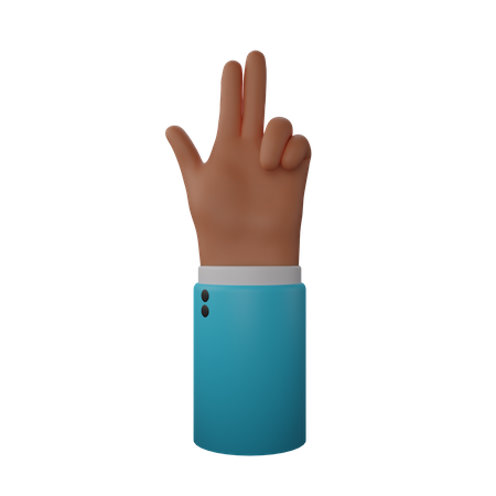 Free Pistolet à doigt  3D Icon