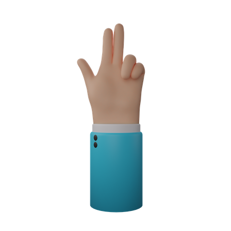 Free Pistolet à doigt  3D Icon