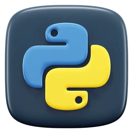 Free Icono De Python Un Lenguaje De Programacion Interpretado De Alto Nivel Conocido Por Su Legibilidad 3D Icon