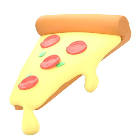 Free Pizza  3D Icon