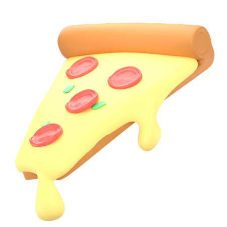 Free Pizza  3D Icon