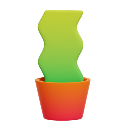 Free Plant Pot  3D Icon
