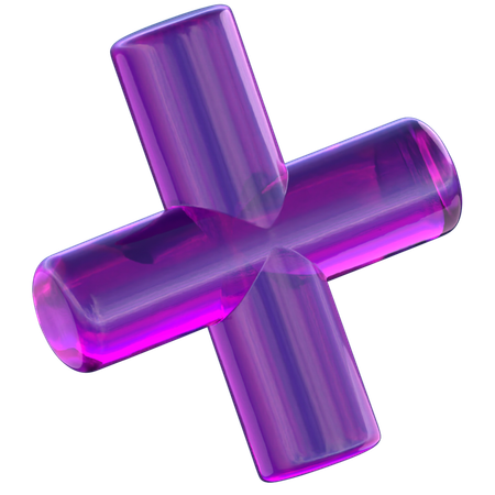 Free Plus  3D Icon