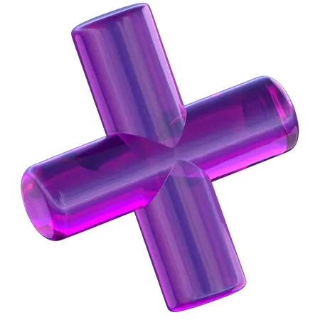 Free Plus  3D Icon