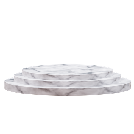 Free Pódio de mármore  3D Icon