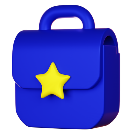 Free Police Bag  3D Icon