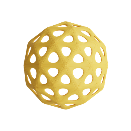 Free Polígono penta furado  3D Icon