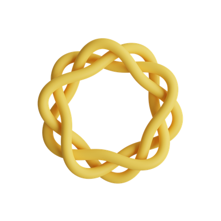 Free Poly-twist knots  3D Icon