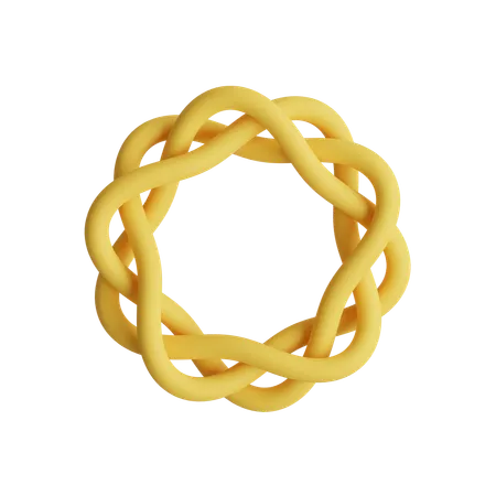 Free Poly-twist knots  3D Icon