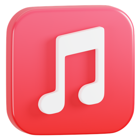 Free Pomme Musique  3D Icon