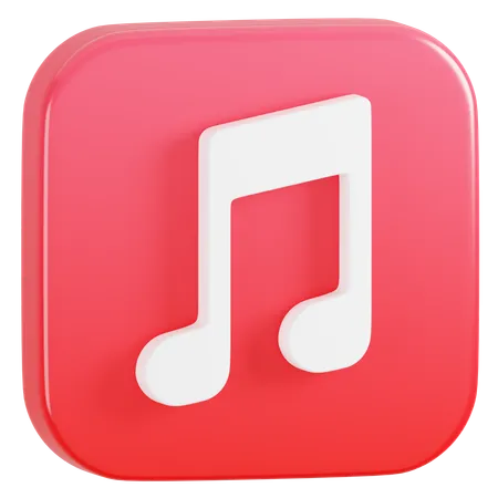 Free Pomme Musique  3D Icon